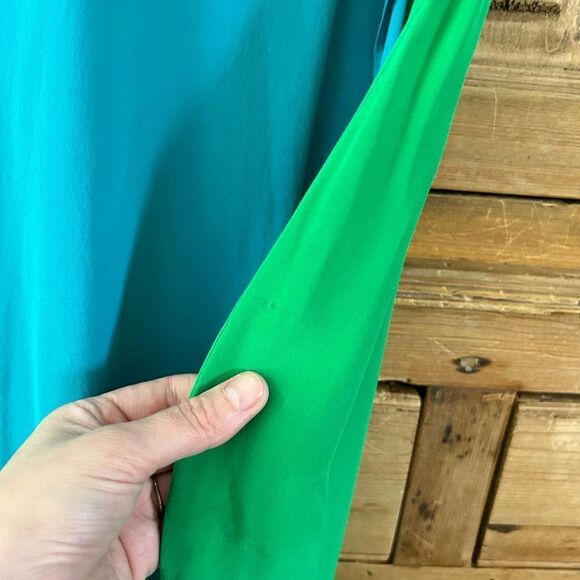 NWT Suzi‎ Chin for Maggy Boutique 2 Colorblock Sleeveless Dress - Flawed - Picture 11 of 12